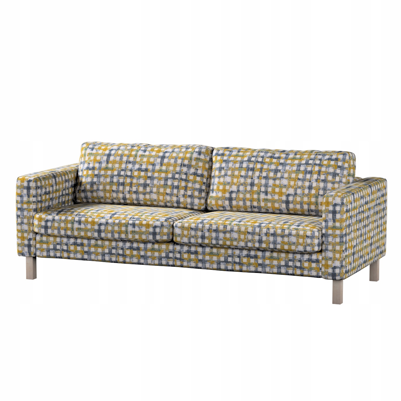 Potah na pohovku Karlstad 3-místný nerozkládací Ikea modrý