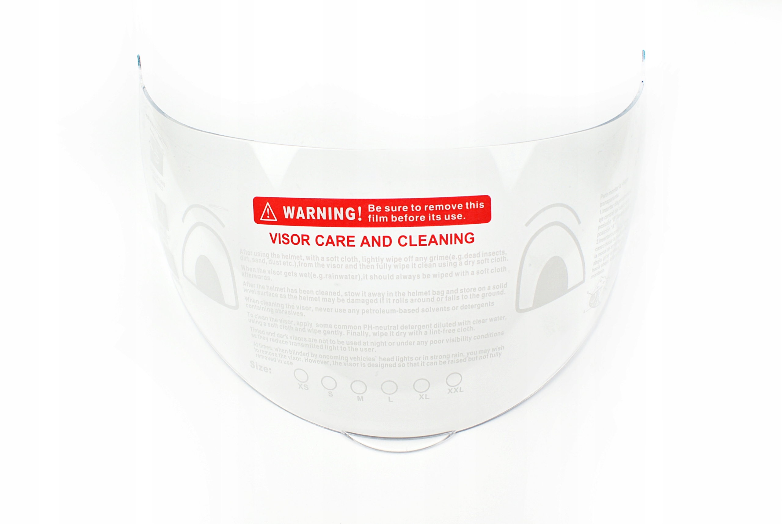 SZYBKA KASKU MD-101 JASNA