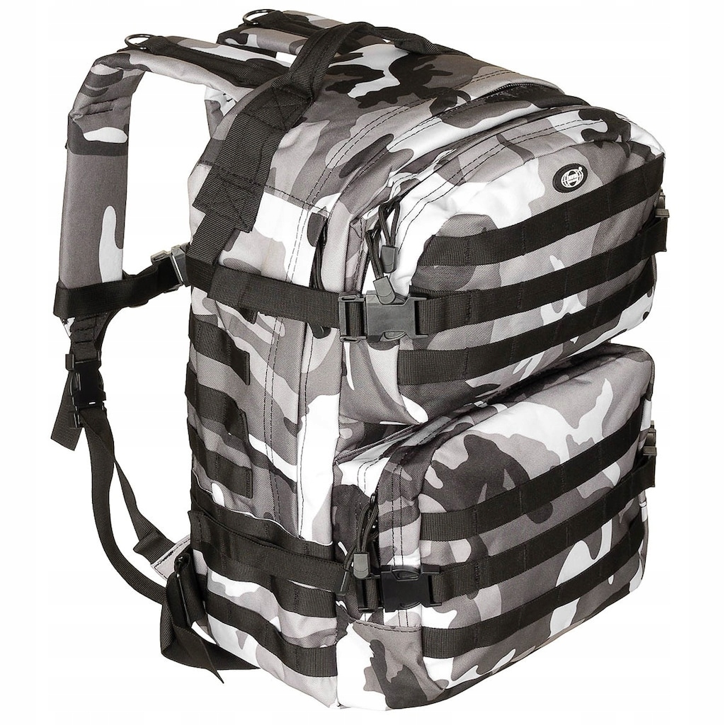 Batoh maskáčový Mfh Us Assault II 40 l Urban Camo