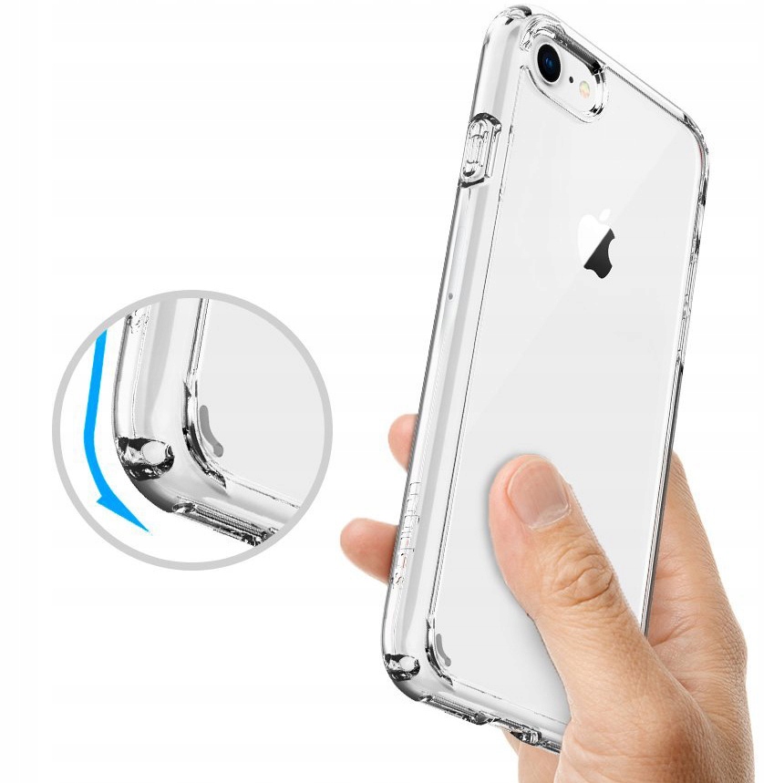 Etui do iPhone SE 2020, Spigen Ultra Hybrid 2 case Marka Spigen