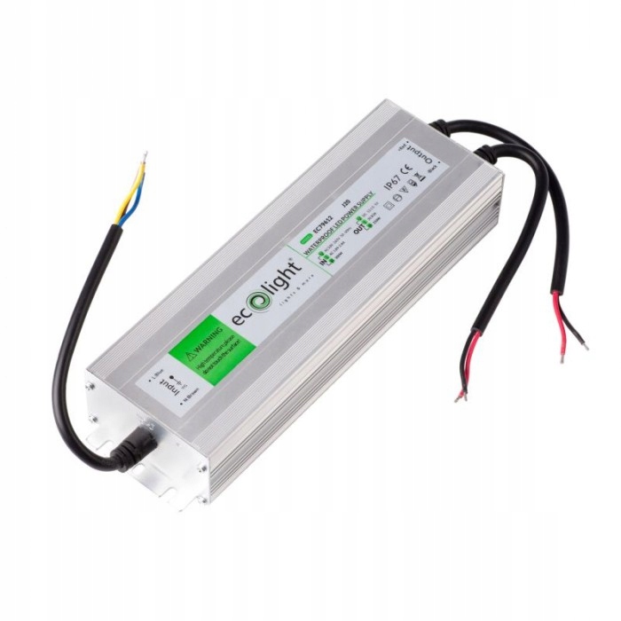 ZASILACZ LED WODOSZCZELNY HERMETYCZNY 250W 12V DC