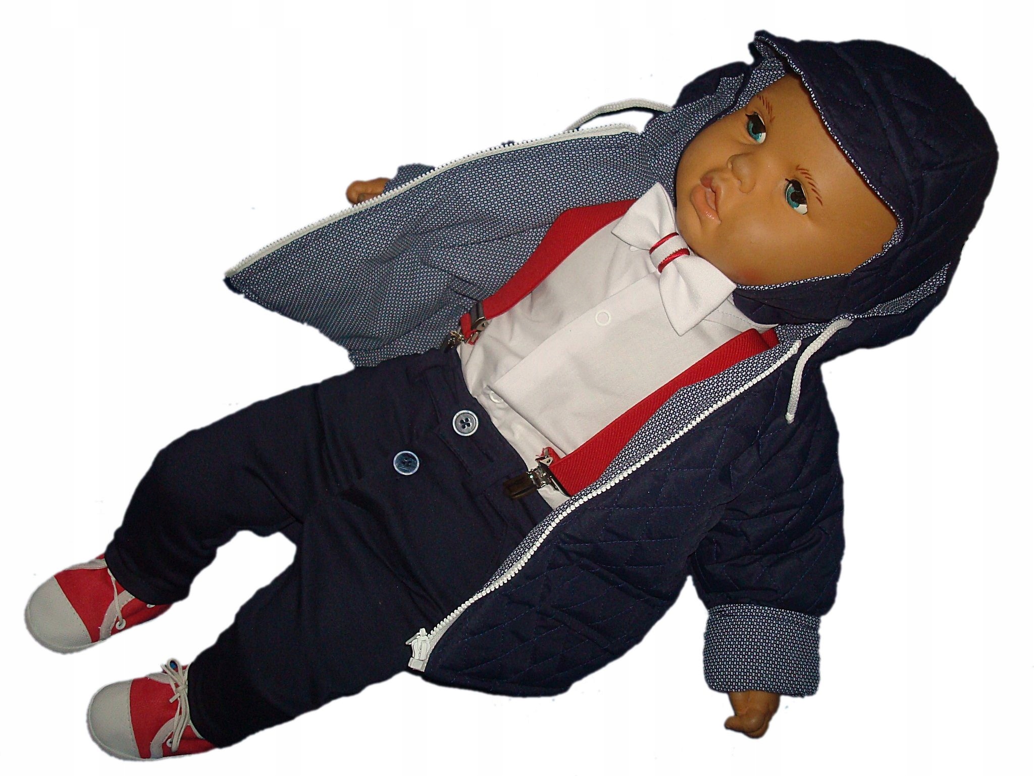 WIOSNA KOMPLET KURTKA UBRANKO/CHRZEST/BAWEŁNA/74