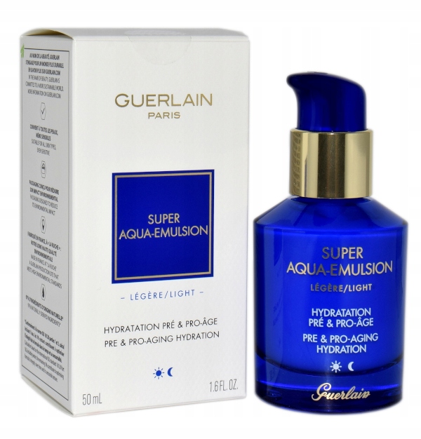 Guerlain Aqua Emulsion Light, lehká hydratační emulze, 50 ml