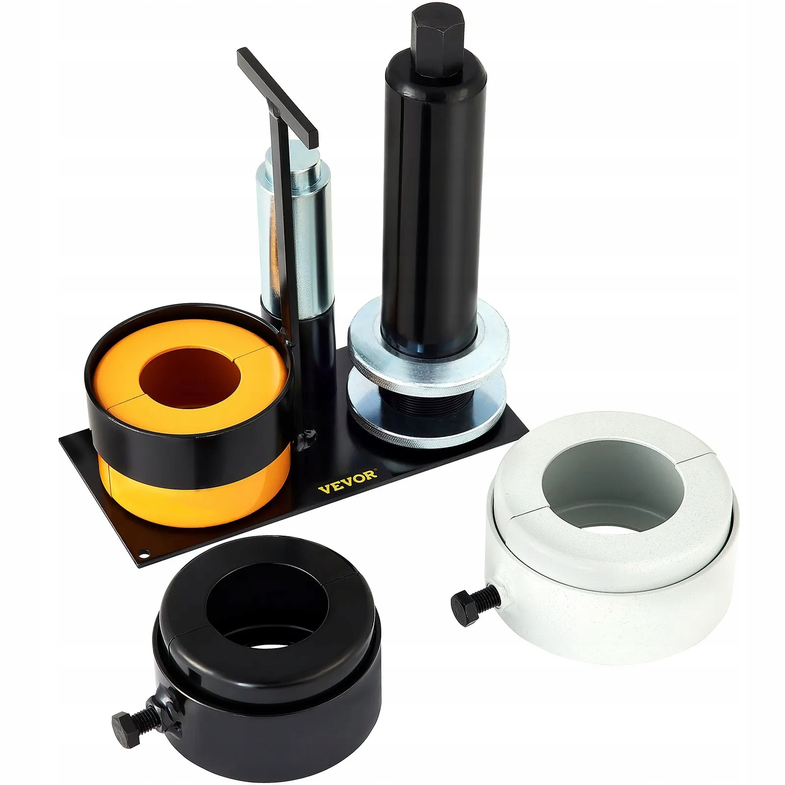 Stahovák ložisek hnacího můstku ocelový, sada 3 čelistí pro opravy automobilů