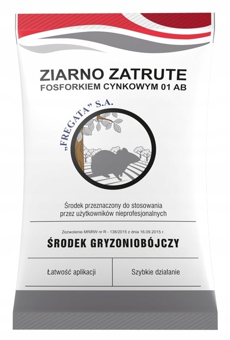

Ziarno zatrute 0,5 kg Fregata