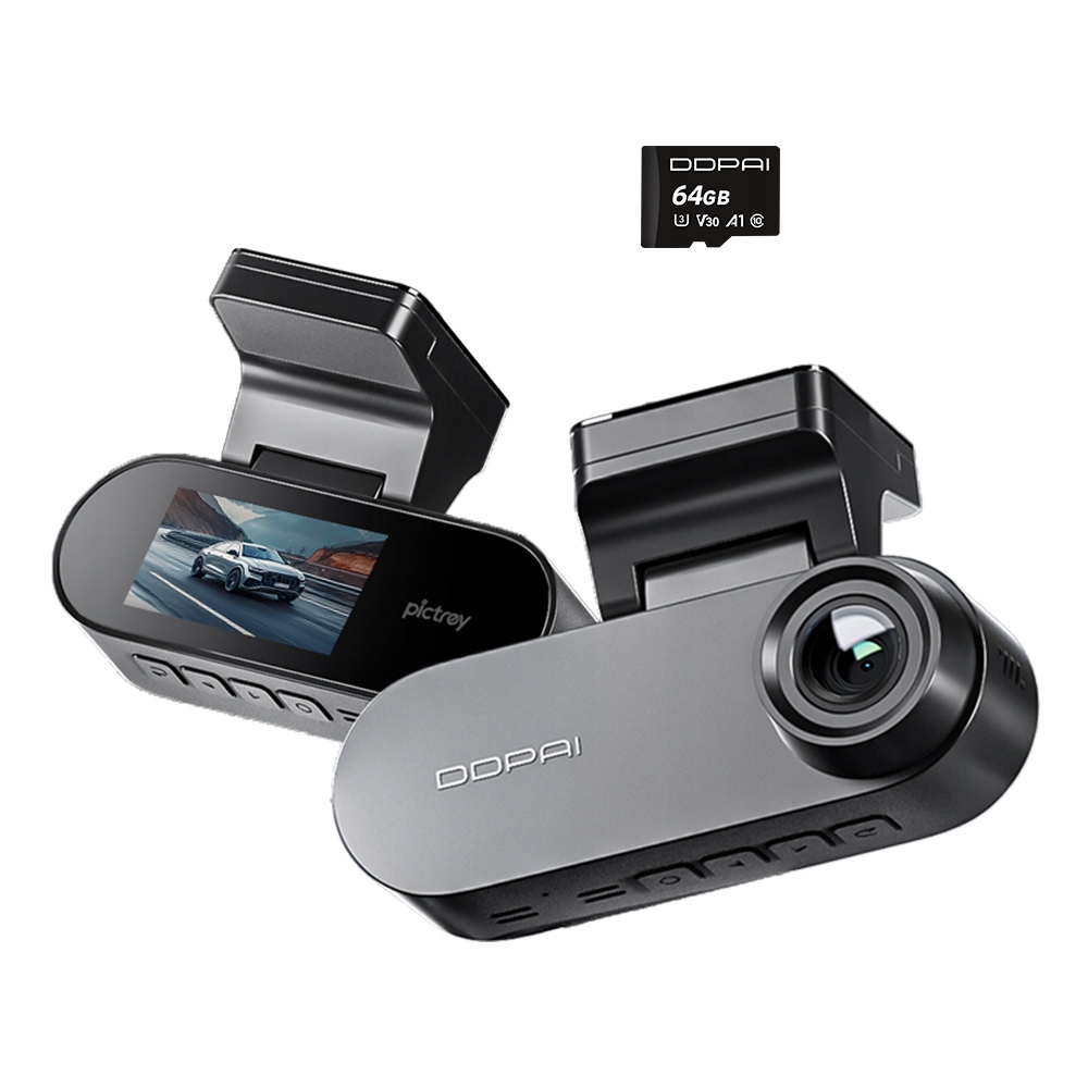 Automobilová Kamera Ddpai Videorekordér Pictrey A400 4K Wifi BT5.0 64GB