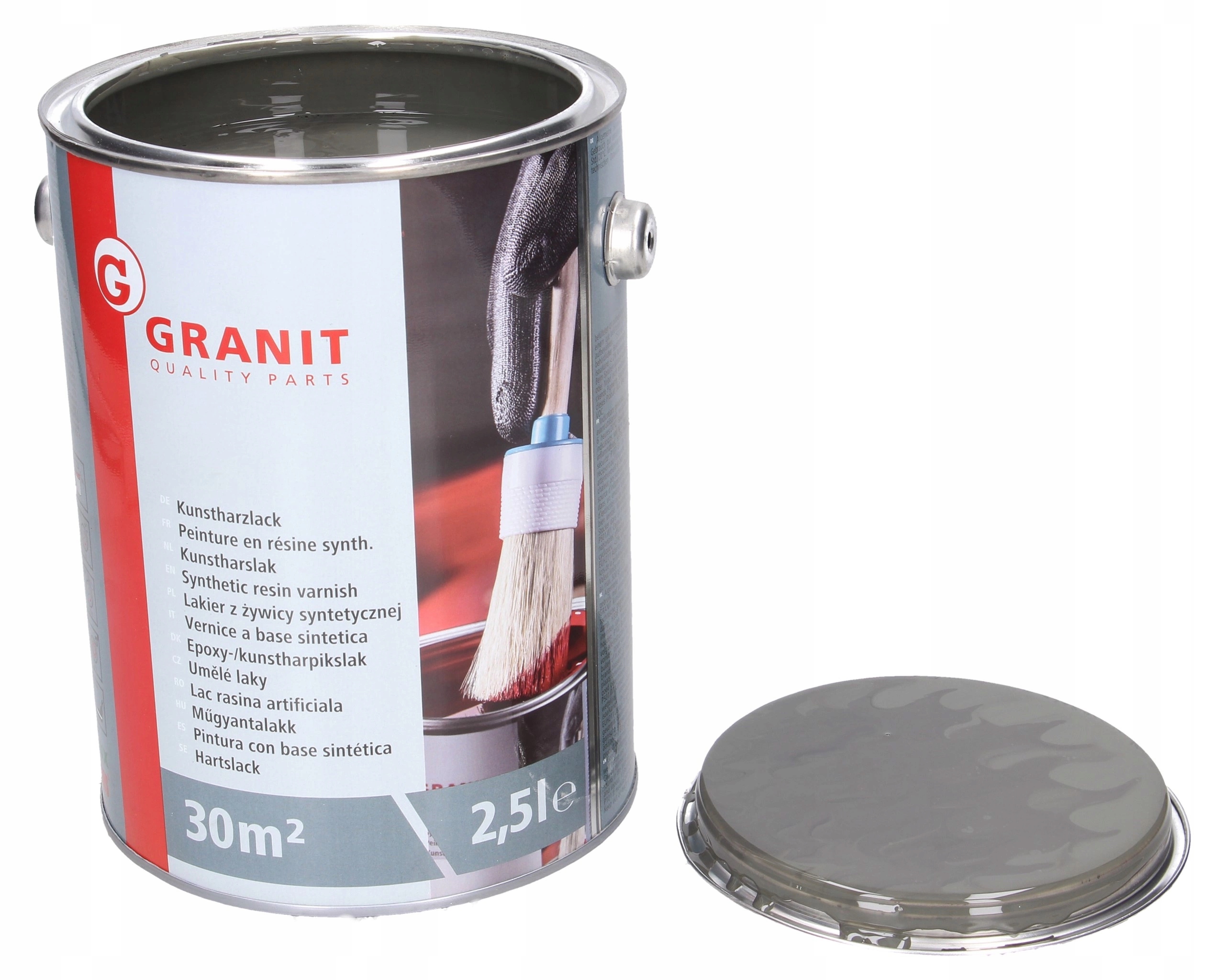 lak, barva Fendt šedá starší verze 100 2,5 l Wilckens Granit