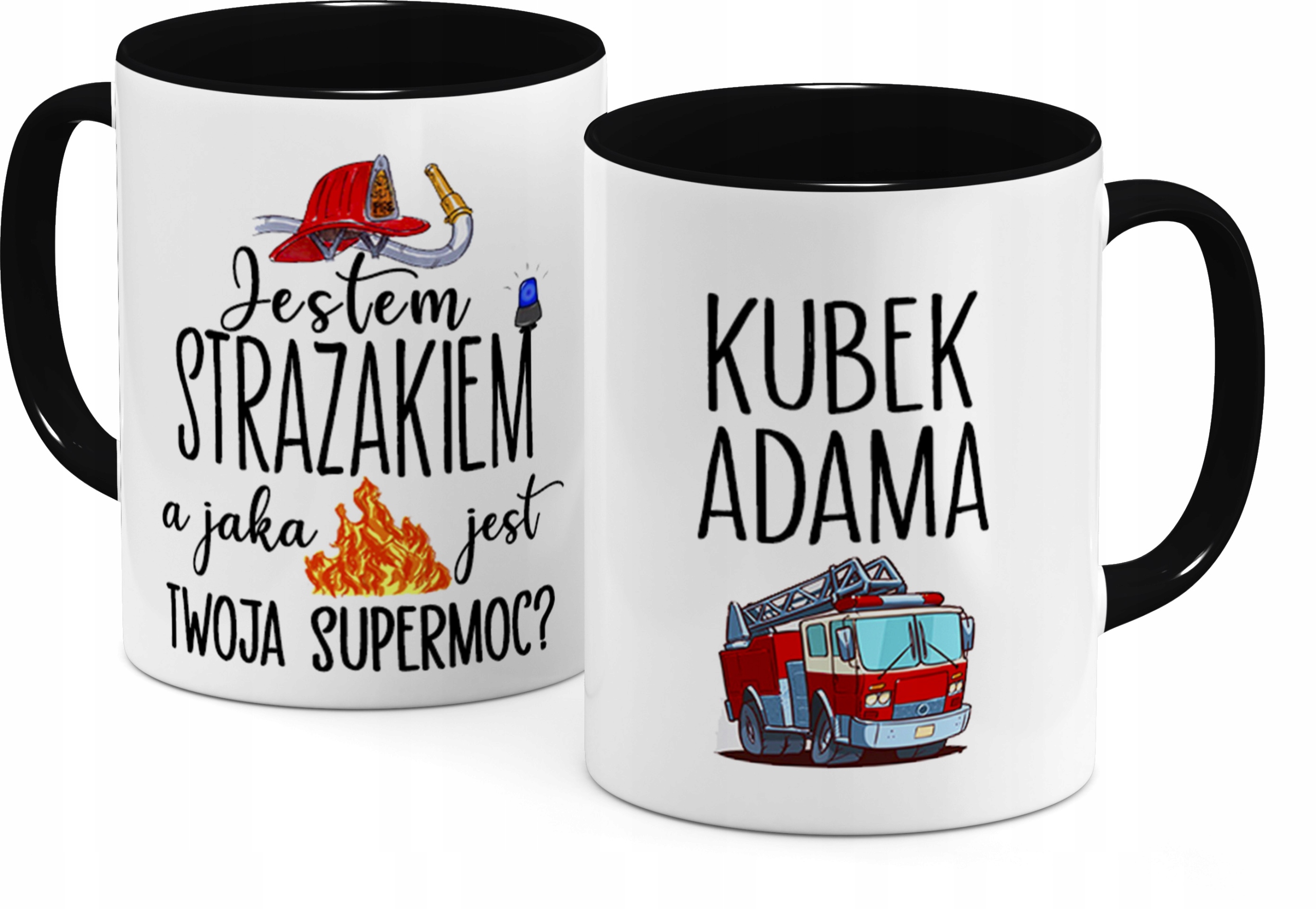 

Kubek Z Imieniem Kuriera Kucharza Strażaka