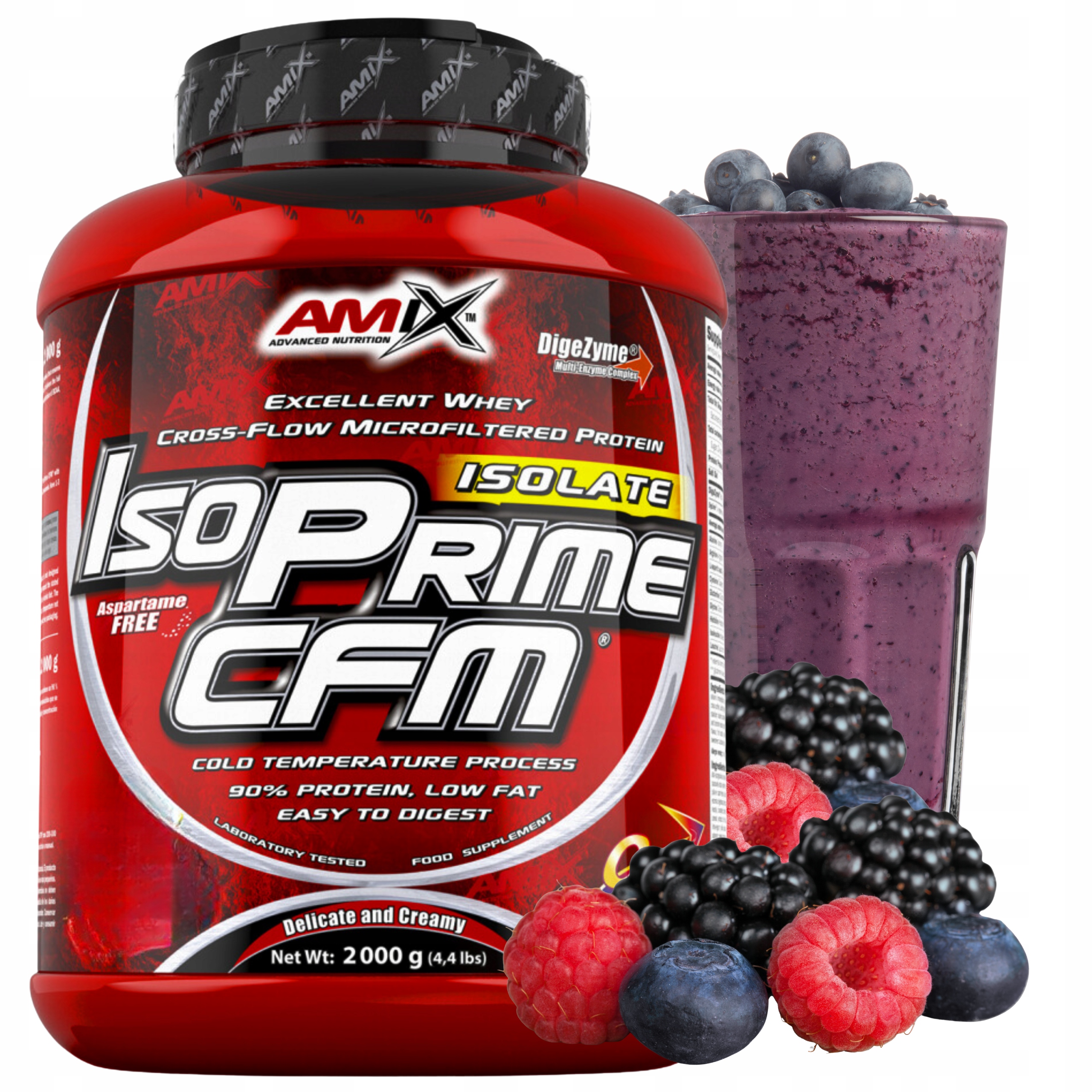 Protein Amix Isoprime Cfm 2000 g Bílkoviny 90% Izolát Wpi
