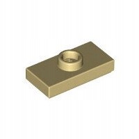 

KnS Lego Pł 1x2 wyp 15573 6092587 6092587 Tan N