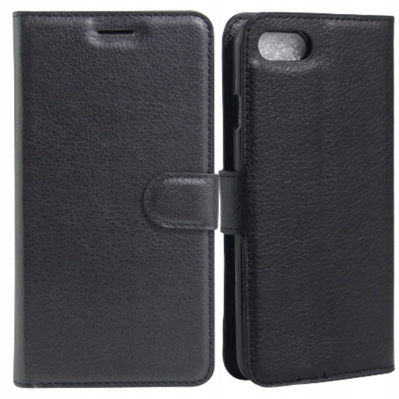 

Litchi Etui Skórzane Portfel Do Iphone Se 2020