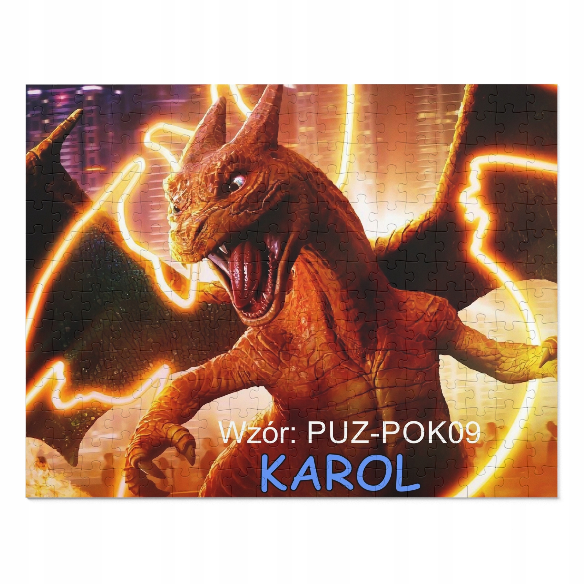 Puzzle+ imię Charizard Detektyw Pikachu A3 252 el Marka bez marki