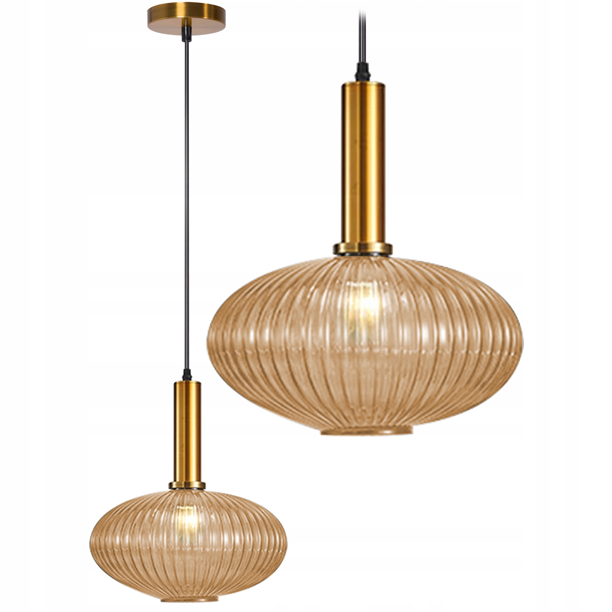 

Lampa Sufitowa Wisząca Szklana Kolory MIX