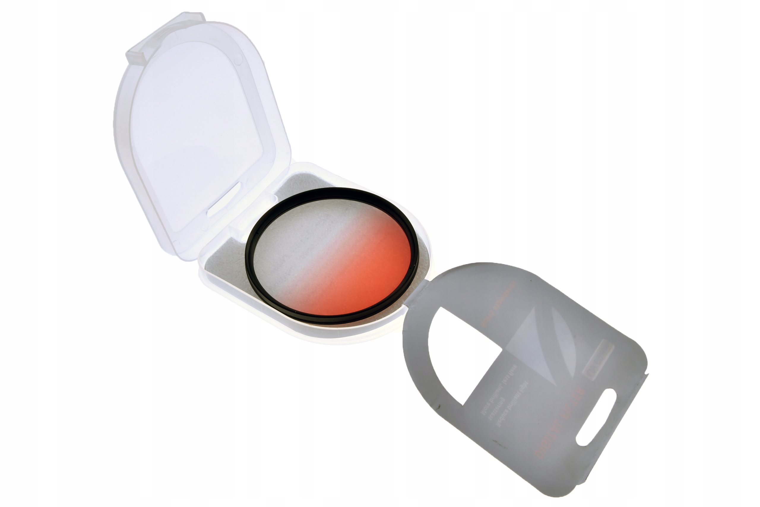 Filtr połówkowy 82mm Czerwony Marka Inna