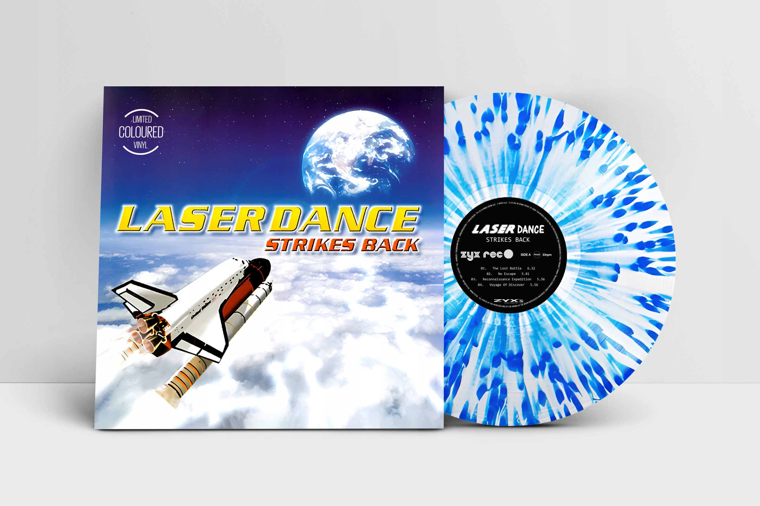 Laserdance Strikes Back 2025 12'' Album Lp Laser Dance