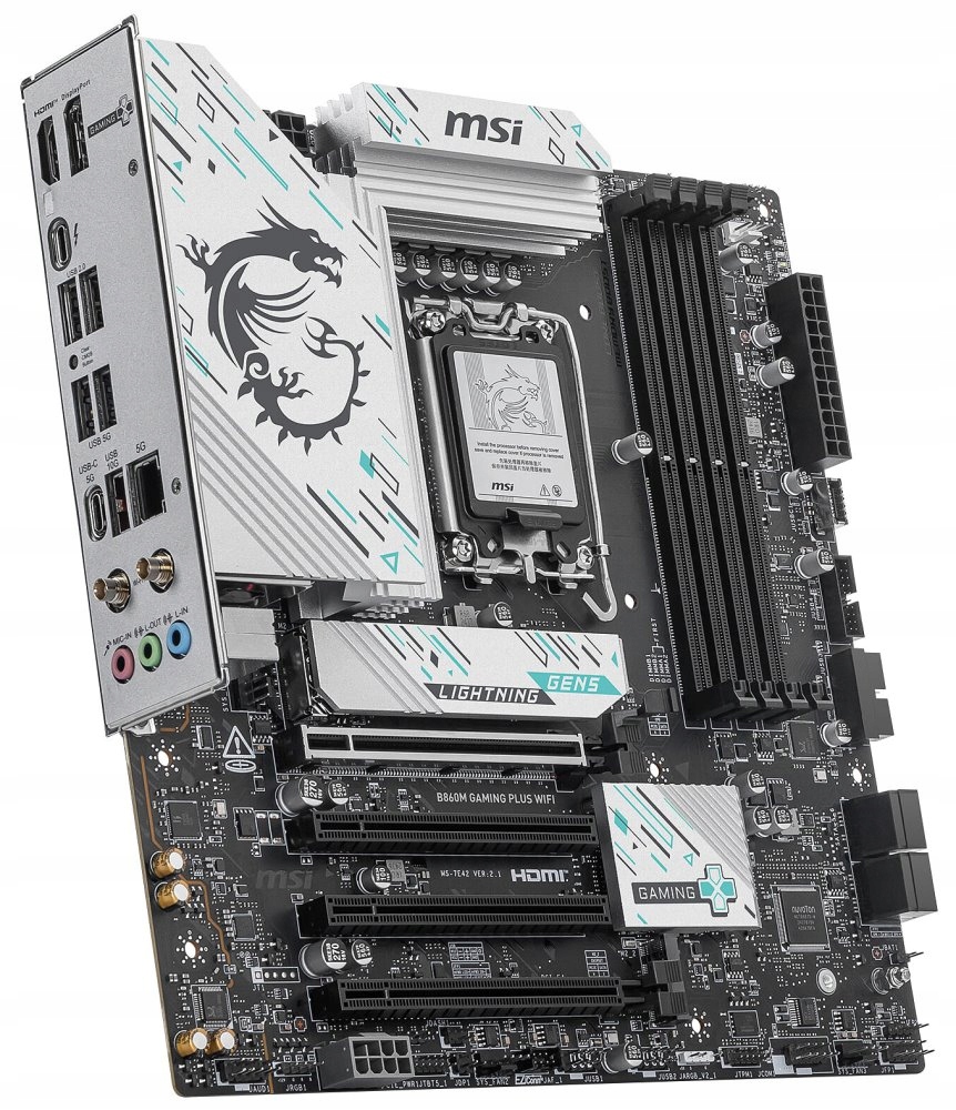 Msi B860M Gaming Plus Wifi Intel B860 LGA1851 4x DDR5 M.2 WiFi