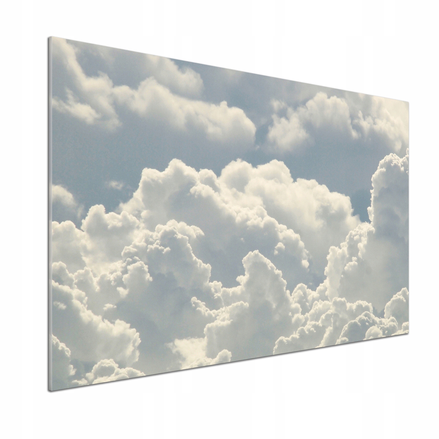 Skleněný panel do kuchyně Mraky 100 x 70 cm Lepidlo
