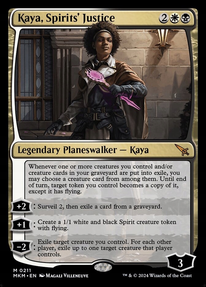 Kaya, Spirits' Justice (MKM)