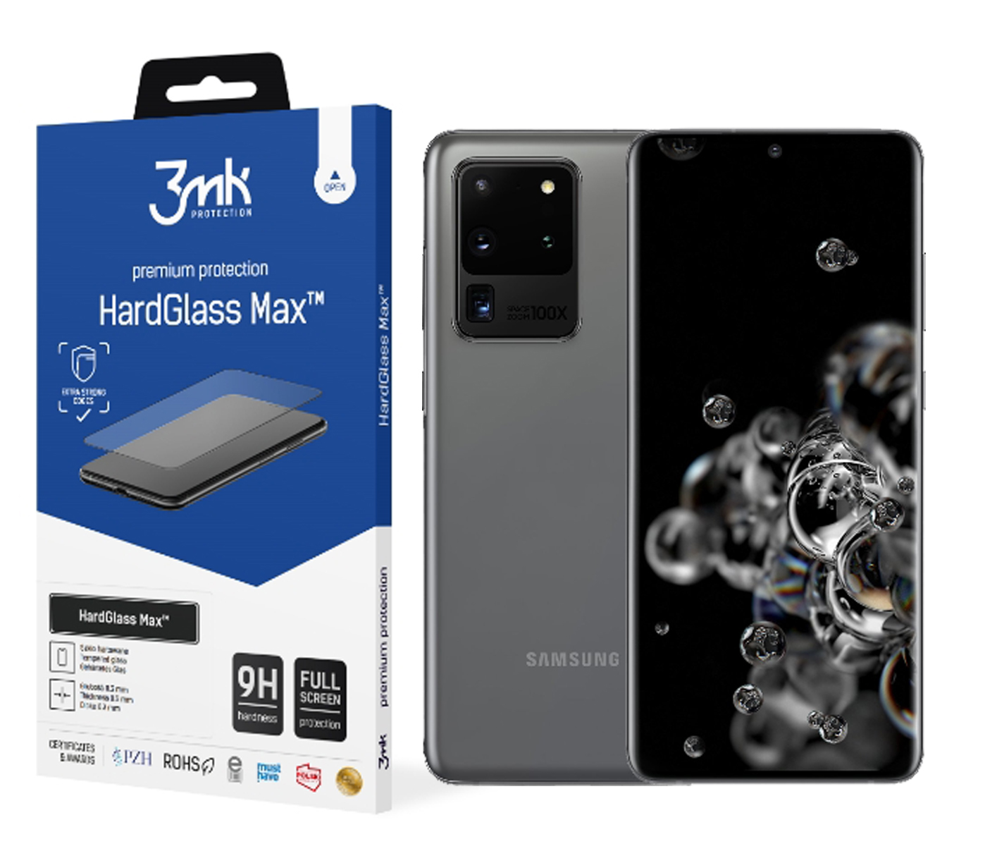 

3MK Hardglass Max do Samsung Galaxy S20 Ultra G988