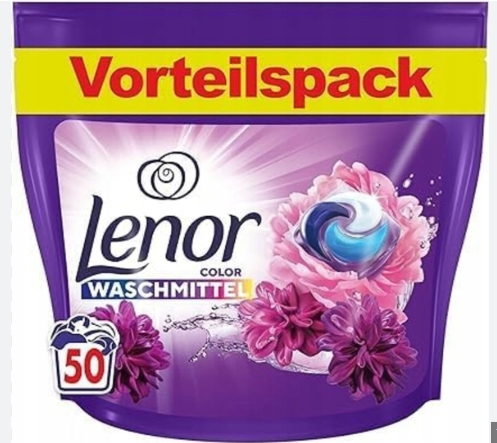 Lenor Blutentraum Kapsle na praní barev 50 kusů