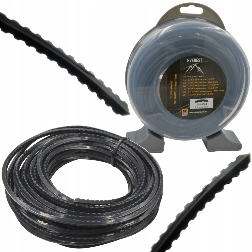

Żyłka Tnąca Kosy Typ Piła 4.5mm 16m Do Jet-fit