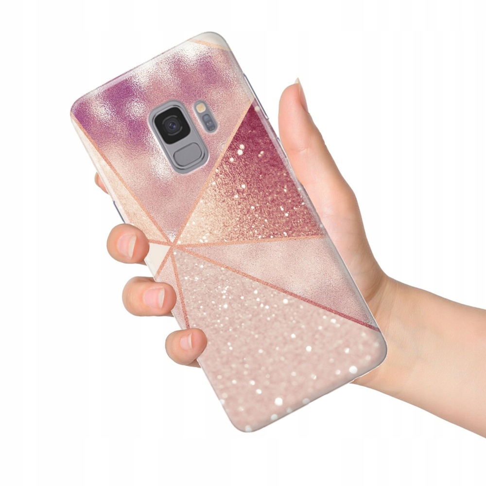 

Etui do Samsung Galaxy S9 wzory Różowe złoto