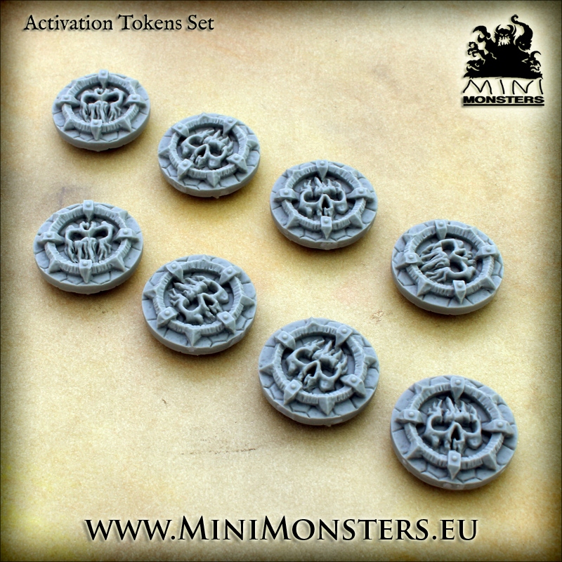 ACTIVATION TOKENS 8szt. - Warhammer Underworlds