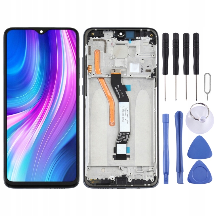 TFT LCD Screen for Xiaomi Redmi Note 8 Pro Single SIM Digitizer Full Black