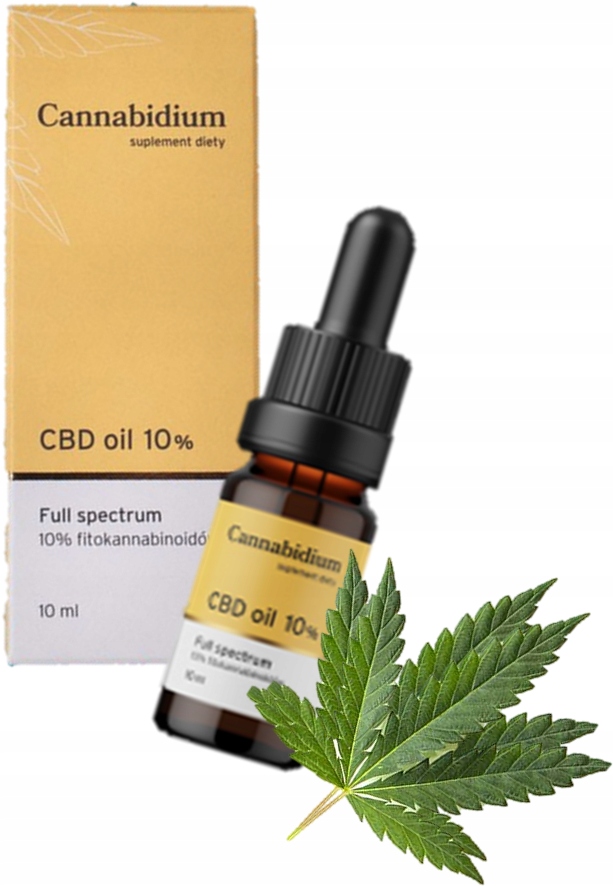 Organic Life Olejek Z Konopii Cbd Oil 10% Full Spektrum