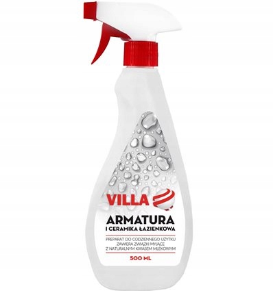 

Villa płyn do czyszczenia armatura łazienka 500ml