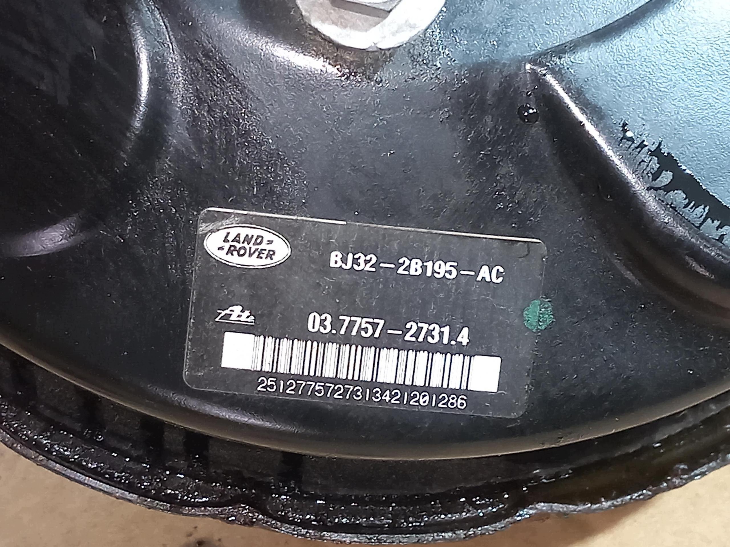 pump servo brake RANGE ROVER EVOQUE L538 BJ32-2B195-AC