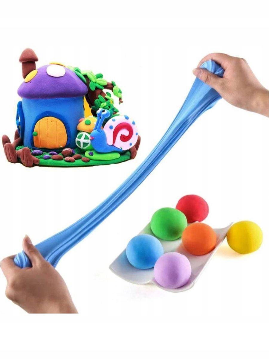 MASA PLASTYCZNA MAGICZNA PIANKOLINA KREATYWNA SUPER CLAY 36 SZTUK KOLORÓW Marka Toys