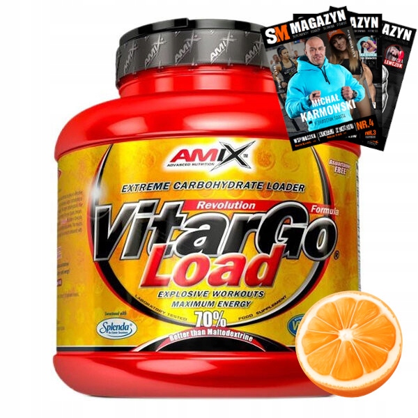 Amix Vitargo Load 2000 g Sacharidy Bulk Energie Síla Trénink