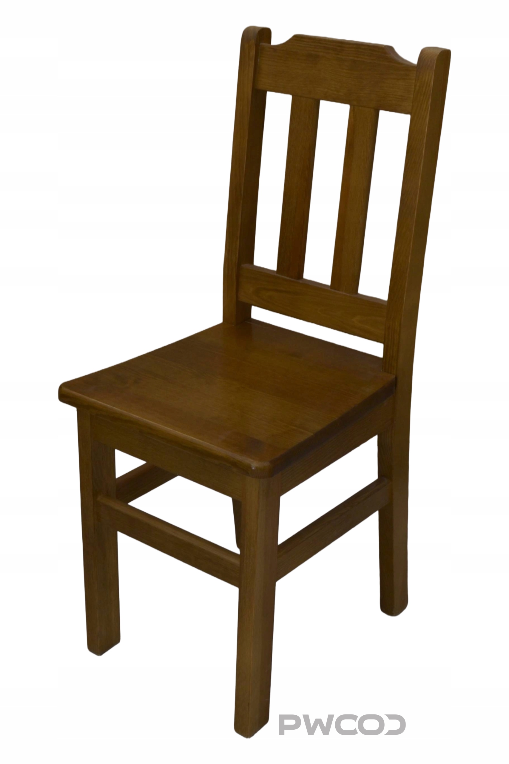 Dřevěné Křeslo, barva dub, vertikální D