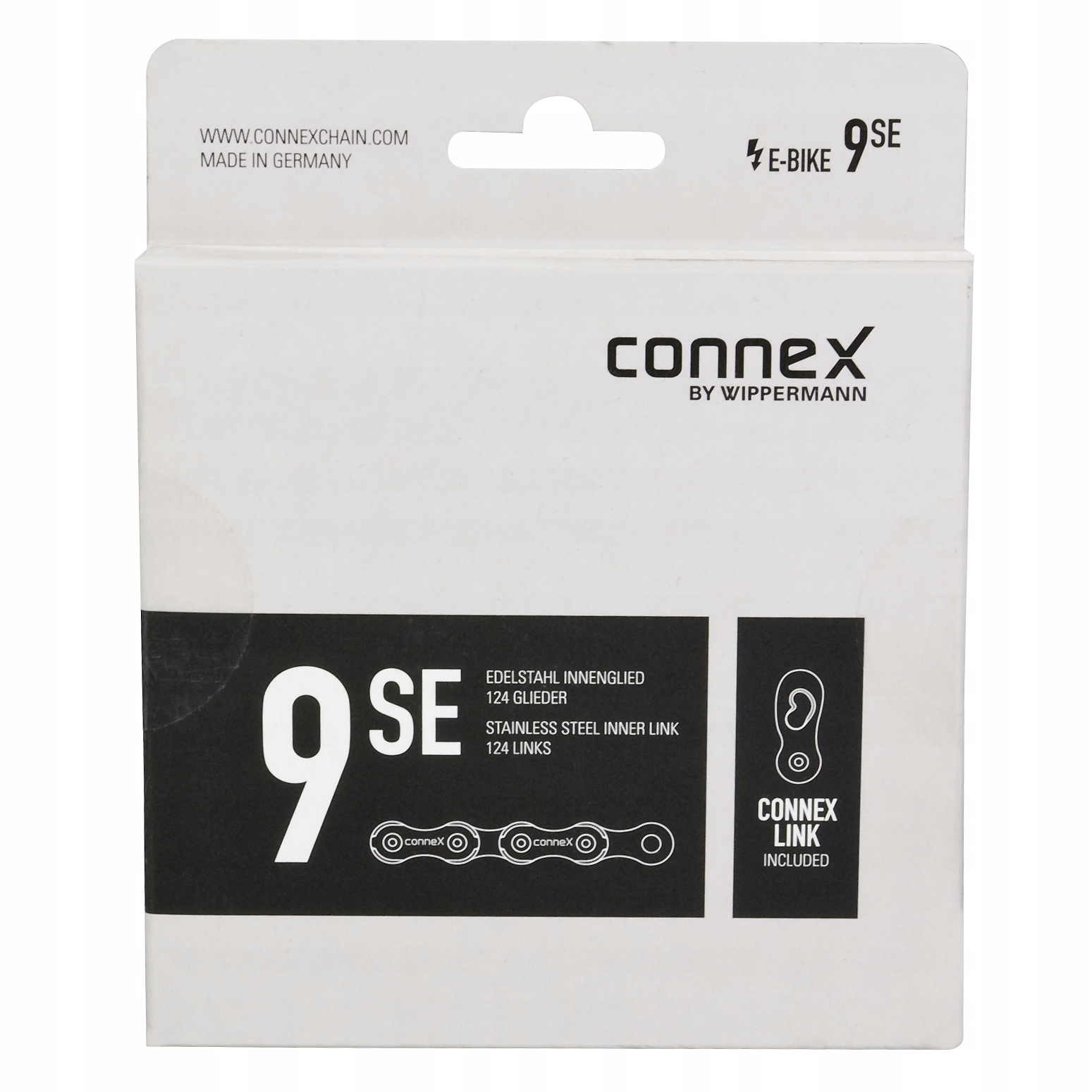 Łańcuch rowerowy CONNEX 9SE 9 rzędowy E-bike Kod producenta 2321-09SE-1240