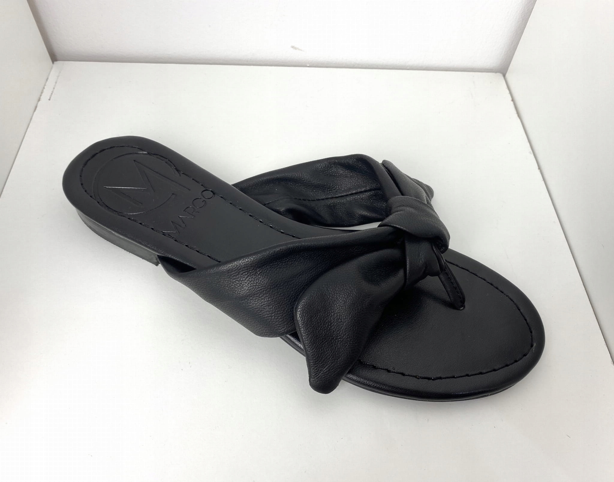 Dámské kožené Nazouváky Margo 01 černé 38, Černá