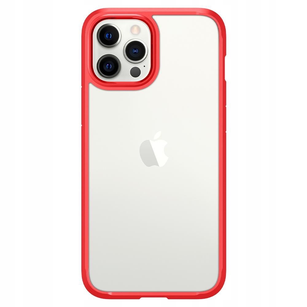

Etui do iPhone 12/12 Pro, Spigen Ultra Hybrid Red