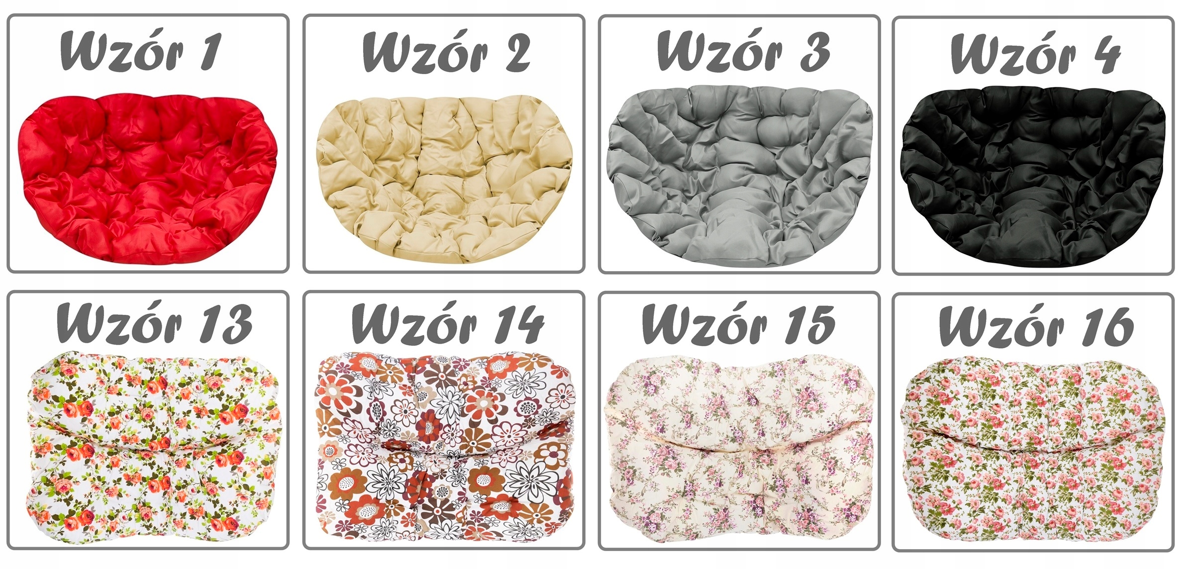 Polštář na zahradní závěsné křeslo Kokon béžový