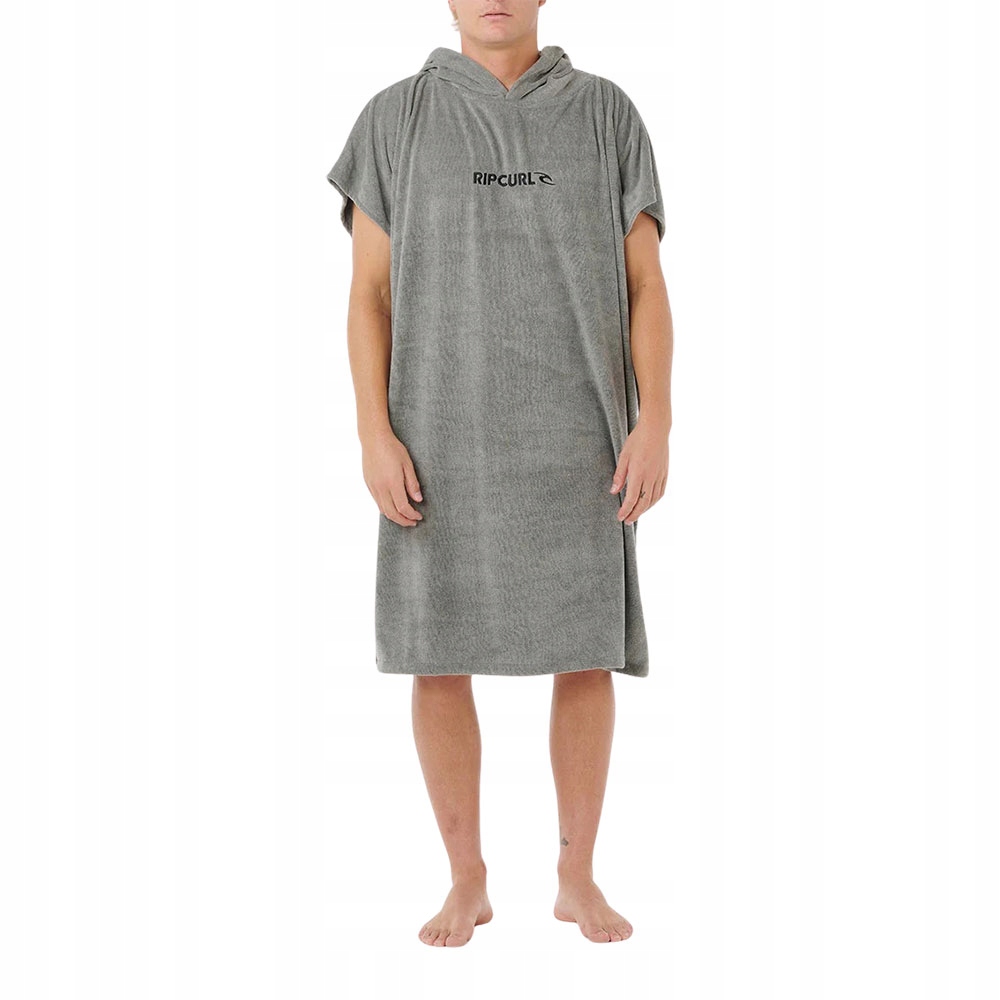 RIP CURL BRAND HOODED PONCHO OLIVE