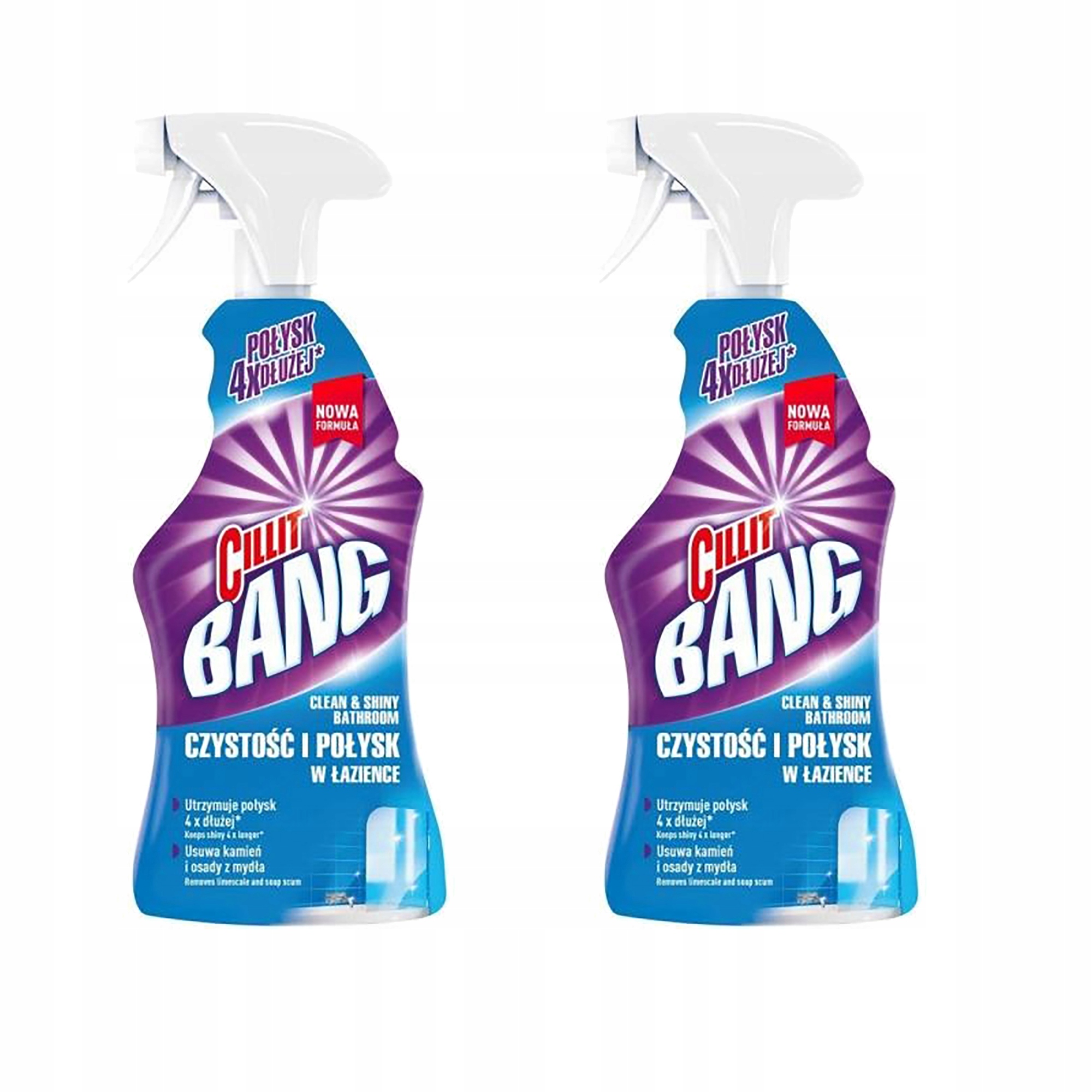

Cillit Bang Spray Do Czyszczenia Łazienki 2X 750ML