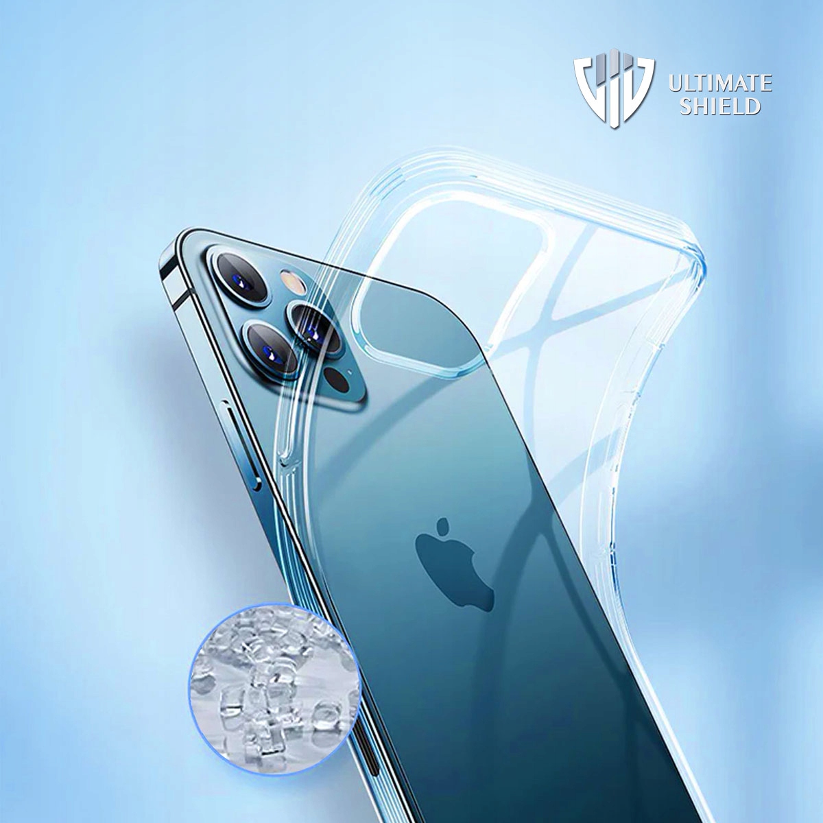 WZMOCNIONE ETUI CLEAR OBUDOWA DO REALME 12 5G + PANCERNE SZKŁO Stan opakowania oryginalne