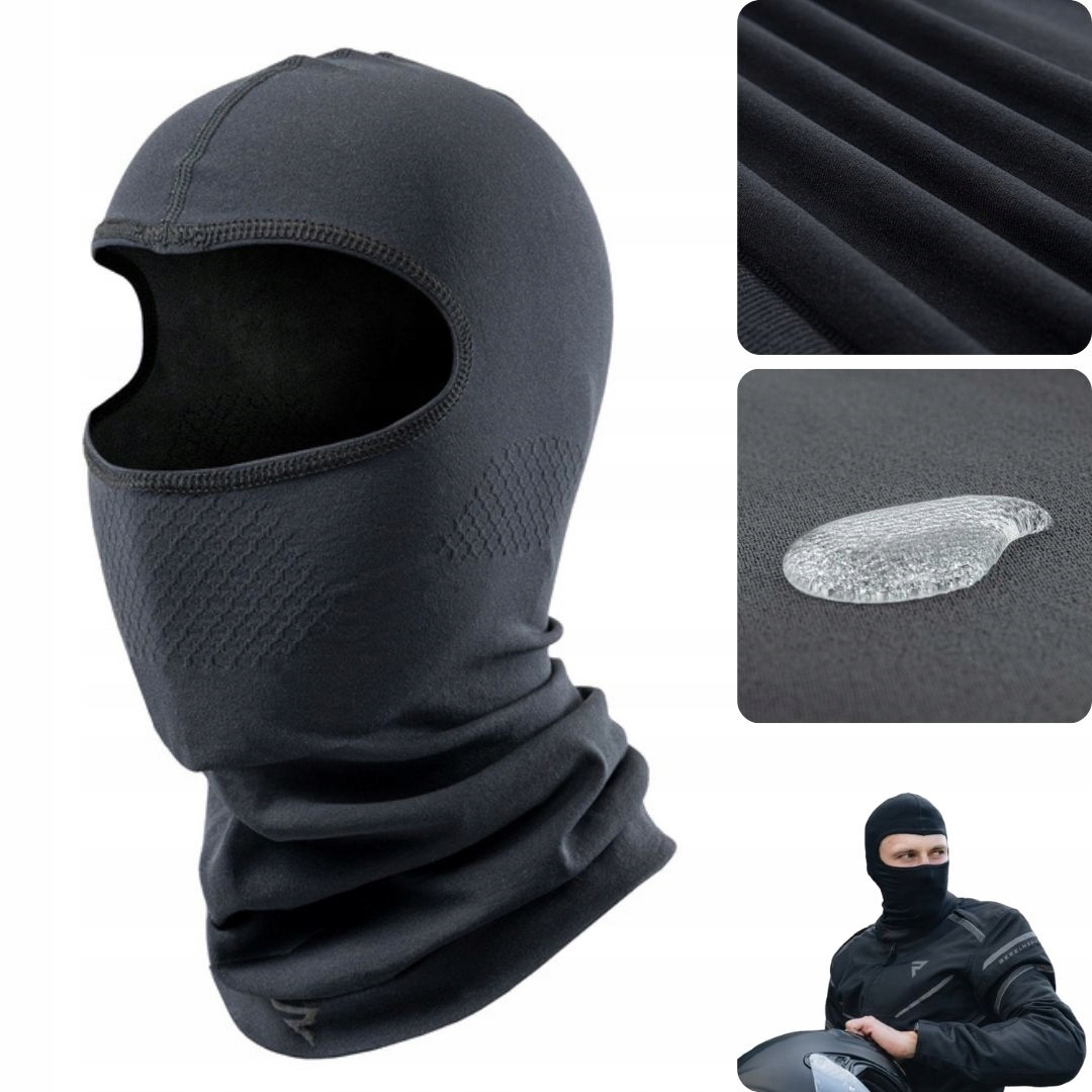 Termoaktywna Kominiarka Motocyklowa Pod Kask Balaclava Rebelhorn Freeze II