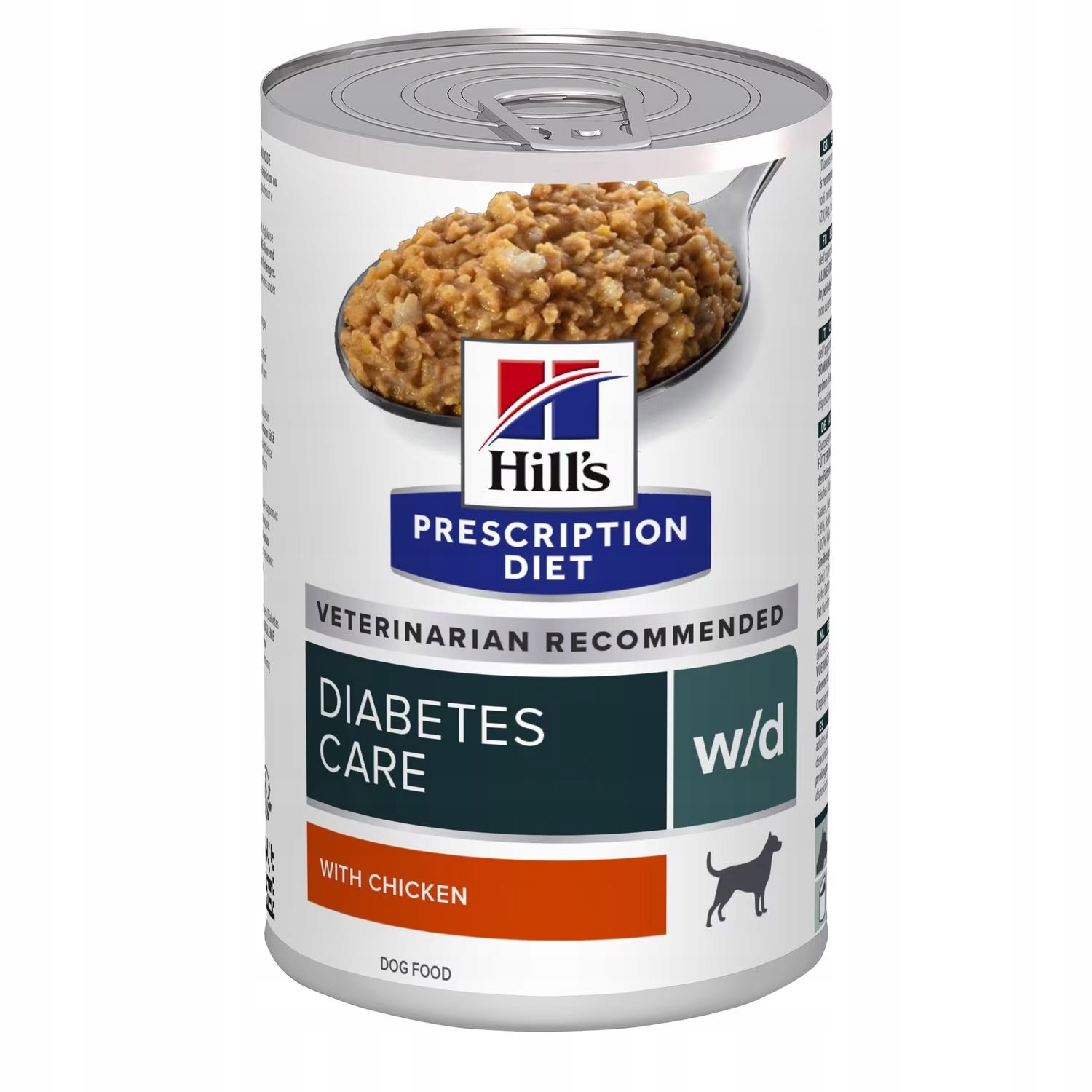 Levně Hill's Pd Canine W/d Digestive Weight Diabetes Management plechovka 6 x 370 g