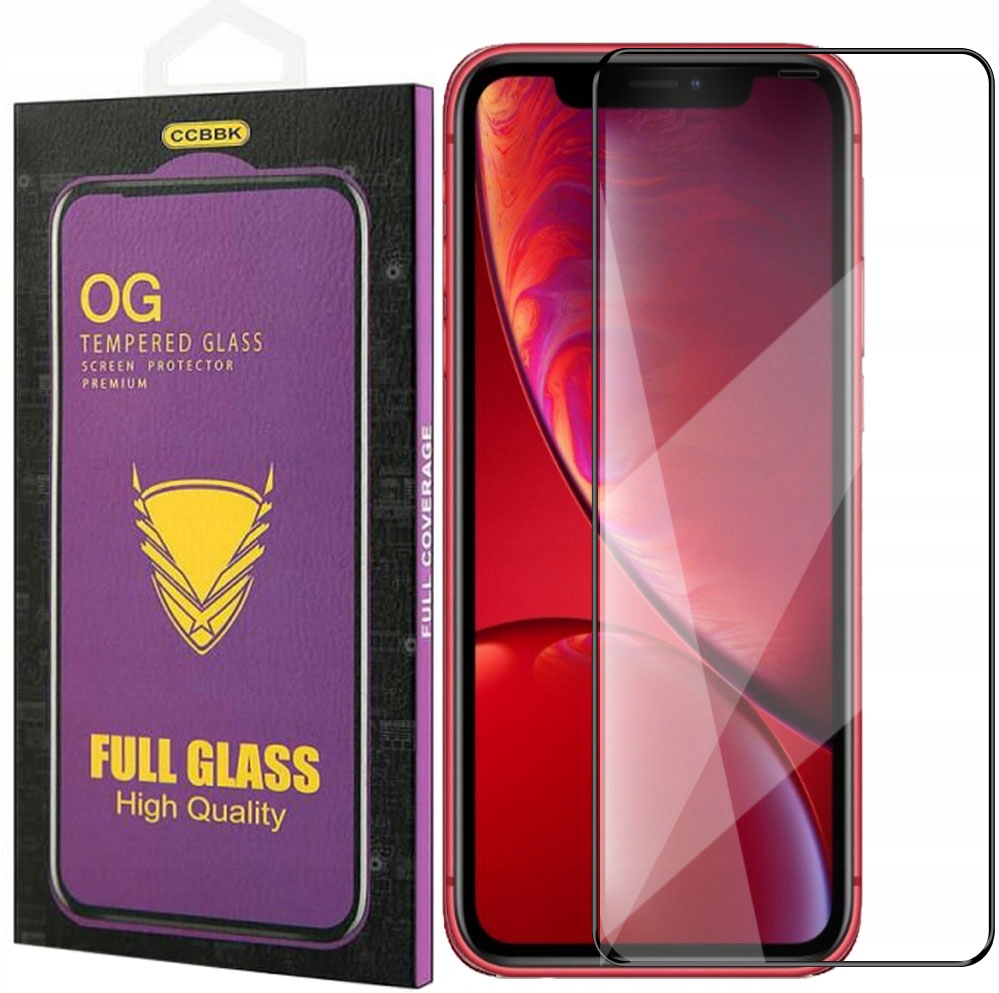 

Szkło Premium 9D Pełne Ochronne Do Iphone Xr