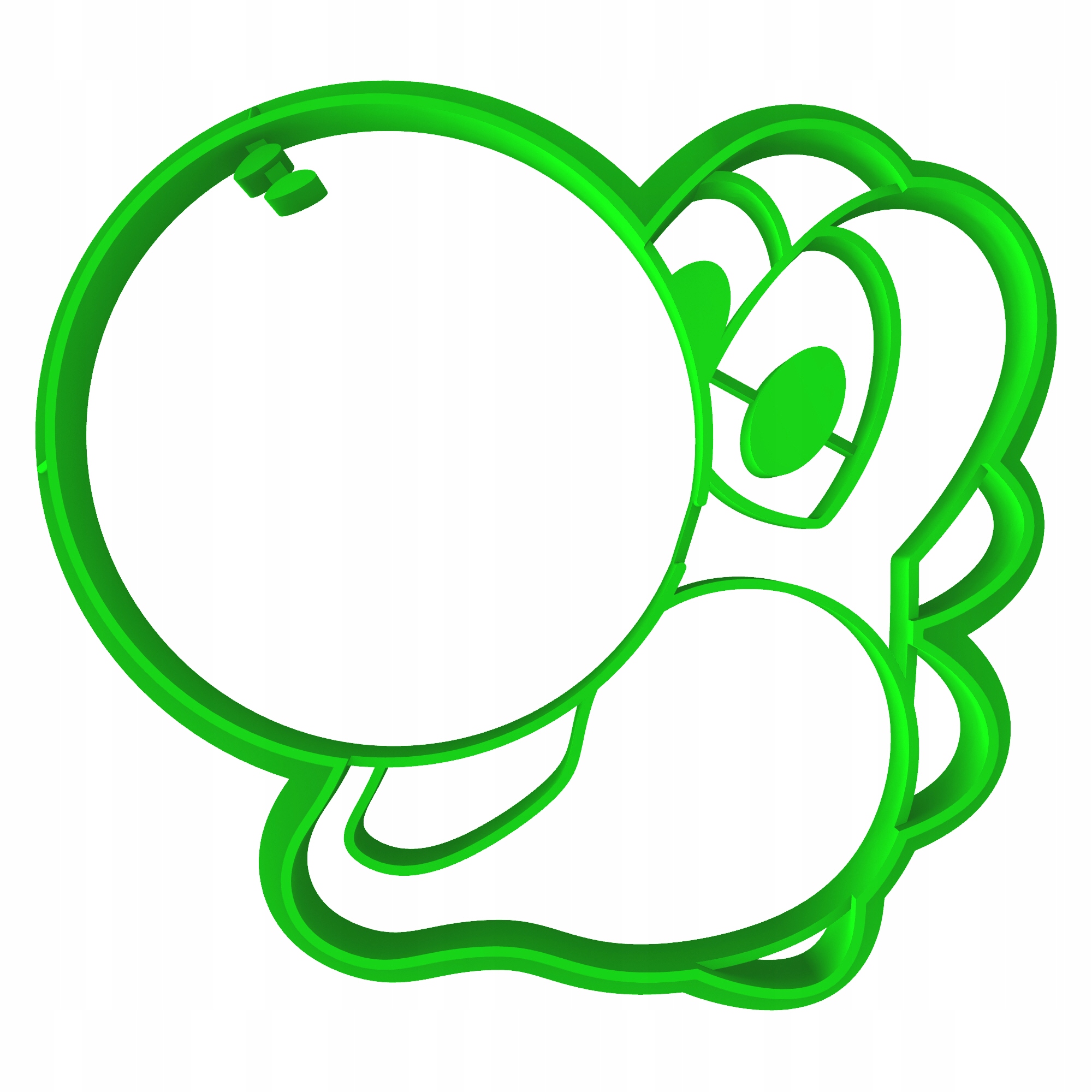 

Foremka Wykrawacz ciastek Mario Bros Yoshi 1