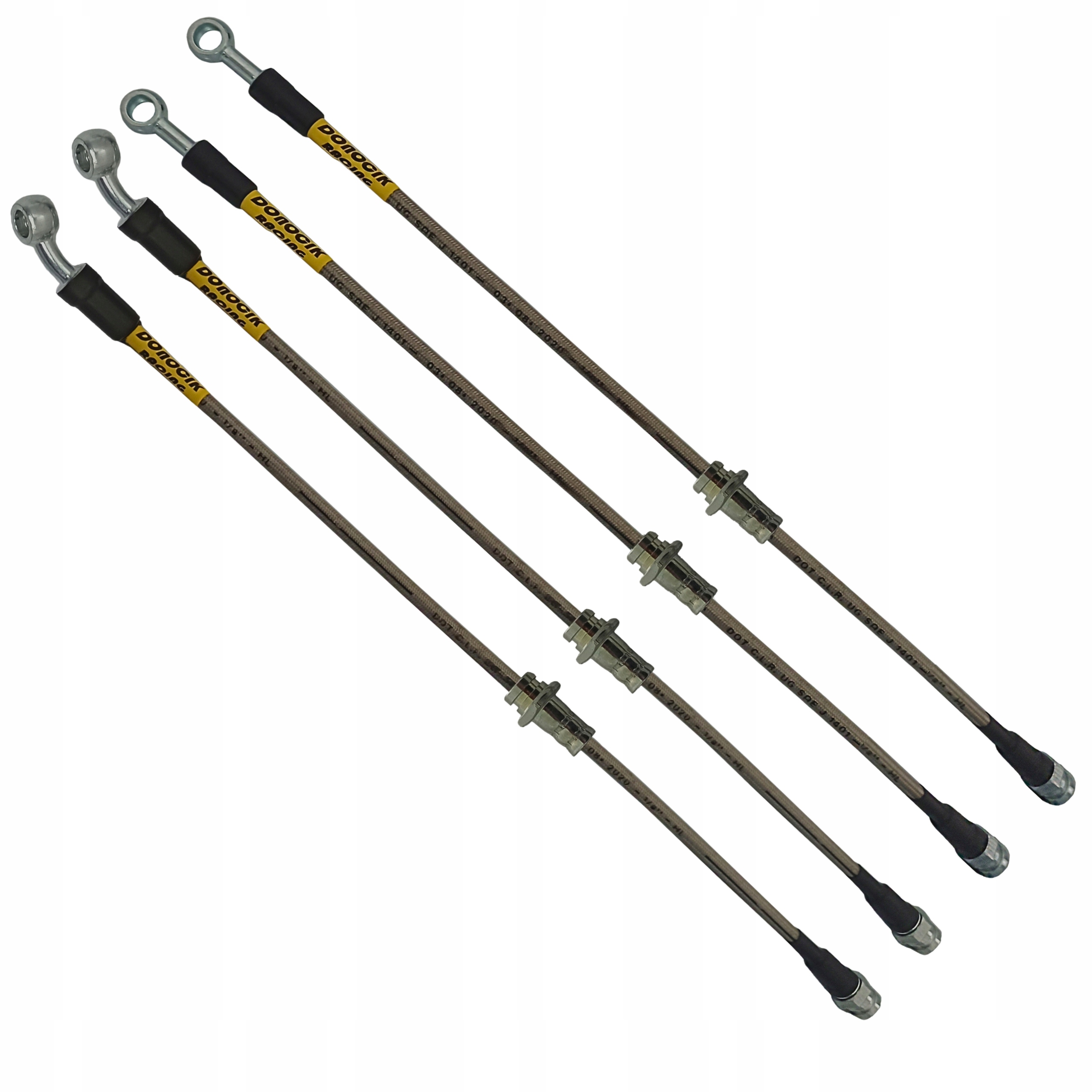 Subaru Impreza 1 Teflonové pružné brzdové hadice s ocelovým opletením