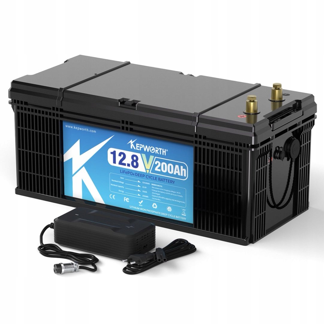 Akumulator Litowo-żelazowo-fosforanowy Kepworth 12V 200 Ah Bms LiFePO4