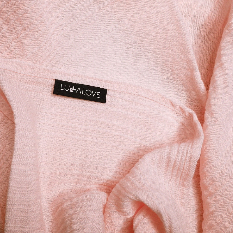 Otulacz muślinowy różowy kwarc - LULLALOVE Marka Lullalove