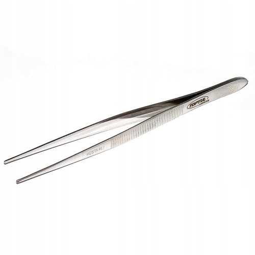 PRECYZYJNA PĘSETA 115mm PINCET STAL NIERDZEWNA TOPTUL JJAV0312