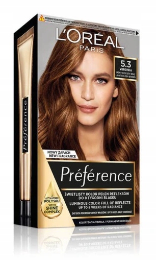 

L'Oreal Paris Preference Farba do włosów 5.3
